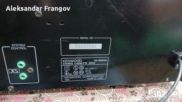 KENWOOD KX - W 8060, снимка 7 - Декове - 53915675