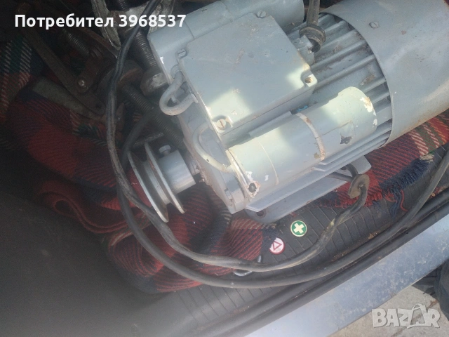 монофазен елдвигател 1,5кв 2800об, снимка 3 - Електродвигатели - 53985449