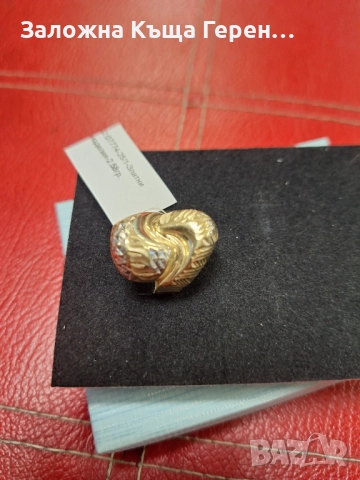 Златен пръстен 2,58гр, снимка 2 - Пръстени - 52520576