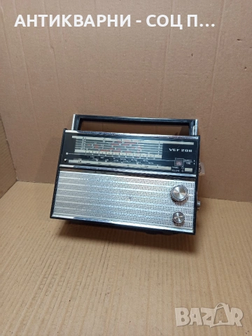 Соц Старо Радио VEF. НОМЕР 733., снимка 4 - Антикварни и старинни предмети - 53527662
