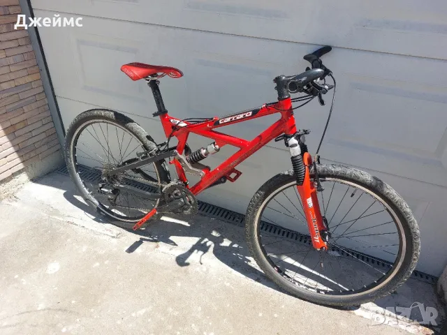  Планински алуминиев велосипед CARRARO , снимка 11 - Велосипеди - 50296030