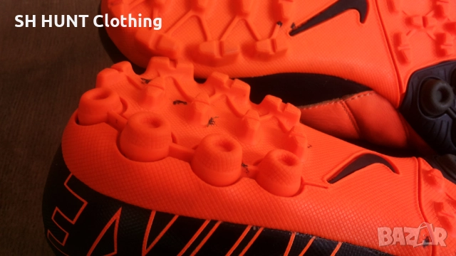 NIKE Astro Turf Leather Football Boots Размер EUR 40 / UK 6 стоножки за футбол 141-14-S, снимка 14 - Футбол - 52652092