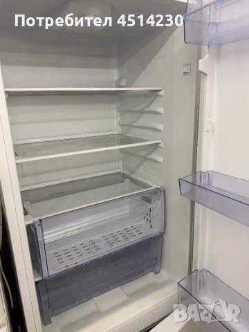 Хладилник с фризер Beko 180х60 работещ, снимка 3 - Хладилници - 53863264