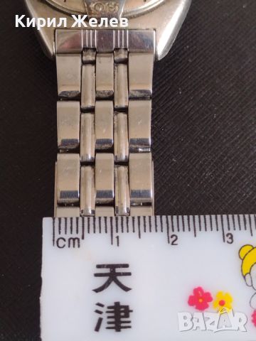 Метална верижка за часовник Q/Q много красив стилен дизайн 44841, снимка 7 - Каишки за часовници - 45381011