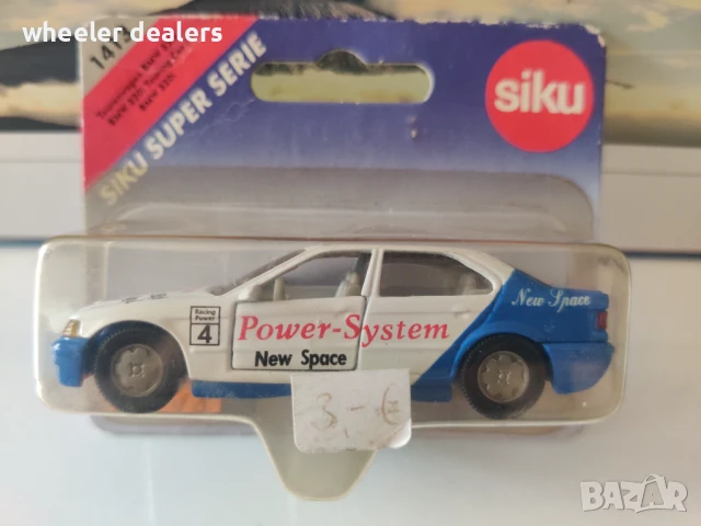 Метална количка BMW 320i Siku мащаб 1:55