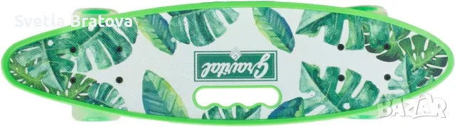 Портативен пени борд Action One ABEC-7,PU,Алуминий, Светещи гуми, снимка 2 - Други - 49910907