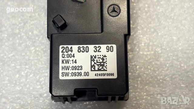 Управление заден климатроник за W204 (204 830 32 90), снимка 4 - Аксесоари и консумативи - 50528897