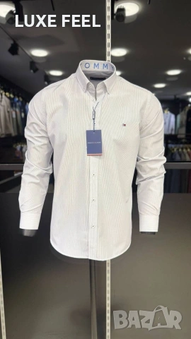 Мъжки Ризи ⚜️ Lacoste Burberry Tommy Hilfiger Calvin Klein , снимка 5 - Ризи - 53078206