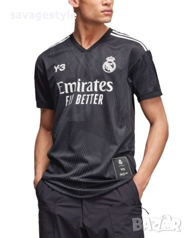 Мъжка тениска ADIDAS x Real Madrid Y-3 120Th Anniversary Jersey Tee Black