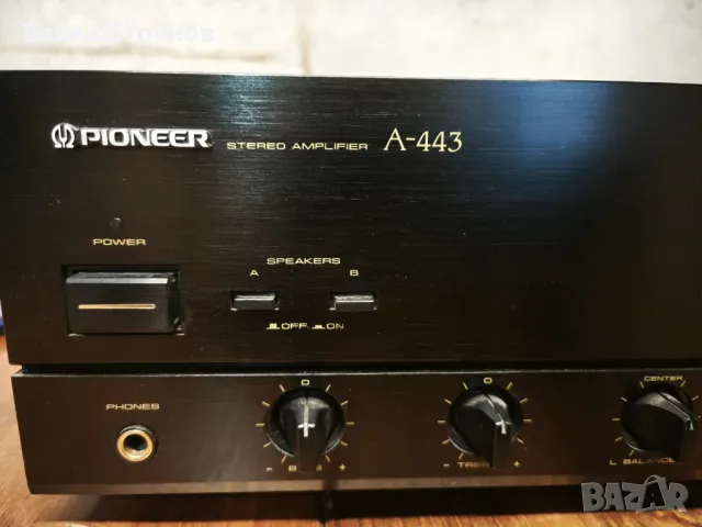 pionner   A-443, снимка 3 - Ресийвъри, усилватели, смесителни пултове - 48295871