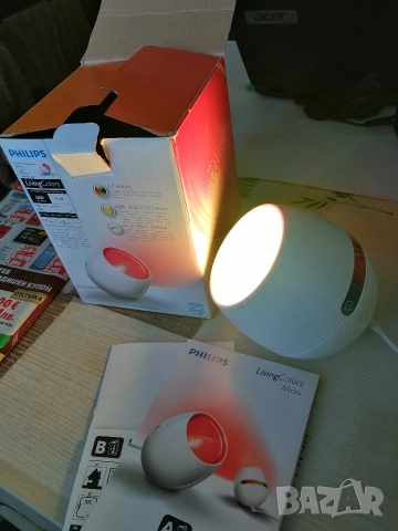 RGB LED лампа PHILIPS LivingColors Micro, снимка 3 - Лед осветление - 52921478