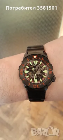 Хомидж на Seiko Monster-2 Skeleton Automatic, снимка 1 - Мъжки - 47111293