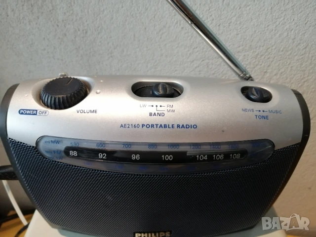 Радиоприемник PHILIPS AE2160, снимка 2 - Радиокасетофони, транзистори - 51425757