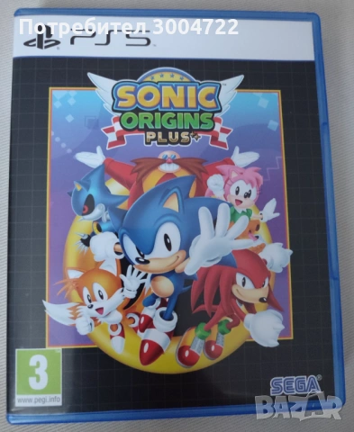 Игра SEGA Sonic Origins Plus Limited издание, за Playstation 5