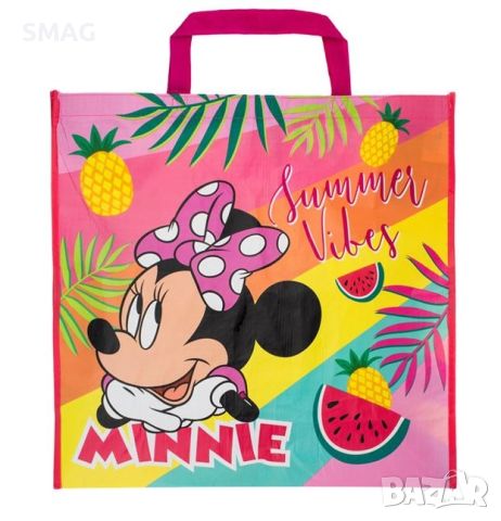 PP Многофункционална чанта Pink Minnie Pineapple Watermelon Summer Vibes 50x20x49cm, снимка 2 - Други - 46597848