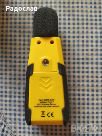 TROTEC германски шумомер / децибелометър, снимка 3 - Други инструменти - 54062134