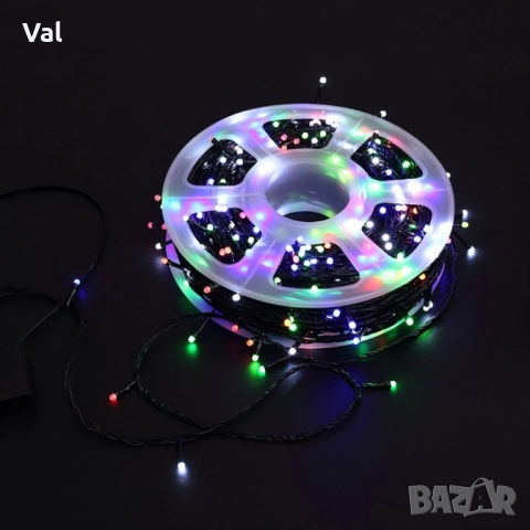 Водоустойчиви Коледни Led лампички Звездно небе - 50 метра 240 светлини, снимка 10 - Декорация за дома - 52439720