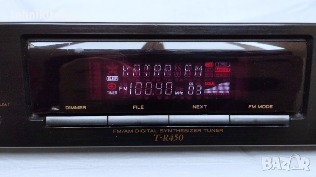 ⭐⭐⭐ TEAC T-R450 ⭐⭐⭐ Качествен и красив тунер с RDS/RT/PTY и 40 станции памет, снимка 3 - Други - 48458930