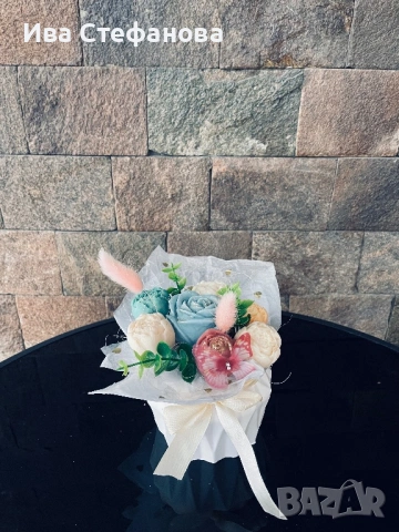 Ароматизирани букети от соев восък , снимка 10 - Декорация за дома - 53154840
