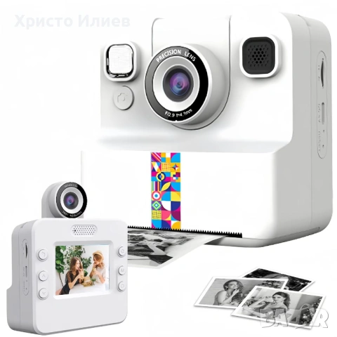 Фотоапарат за моментни стимки незабавен печат 