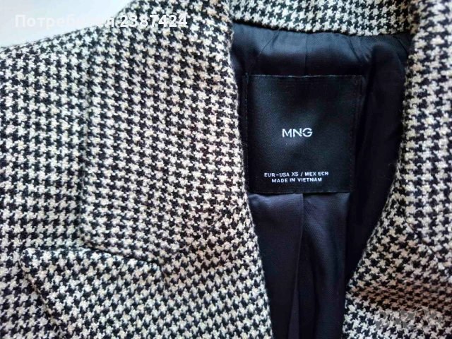 Ново оригинално дамско сако MNG, снимка 3 - Сака - 53171846