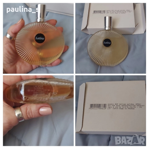 5 броя Lalique Дамски Amethyst, Amethyst exquise, Perles, Lalique Le Parfum, Satin / 100ml EDP , снимка 12 - Дамски парфюми - 35282571