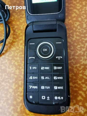 Телефон с копчета Samsung Е1190 със оригинално зарядно, снимка 4 - Samsung - 53601185