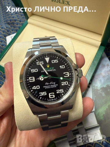 NEW ROLEX AIR-KING 126900 FULL PACK 