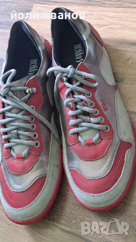 Hobbys-спортни мъжки кожени обувки 45 номер, снимка 9 - Маратонки - 54077794