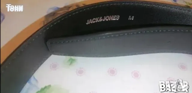 JACK and JONES Оригинал Нов Мъжки Колан Изцяло от Естествена Кожа 120см., снимка 2 - Колани - 52792917