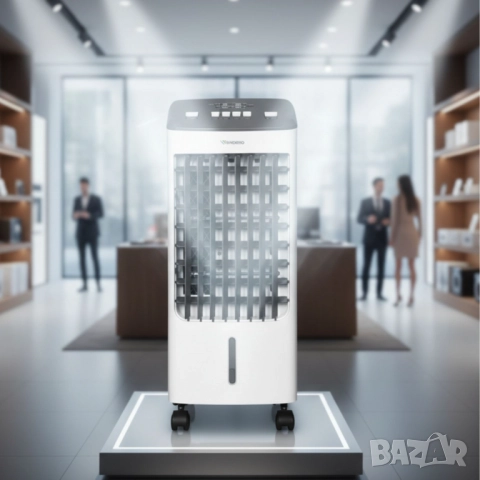 ЛИКВИДАЦИЯ WINDENO 2-в-1 Въздушен охладител и овлажнител – 23 x 22 x 52 cm Свежест и комфорт през ля, снимка 2 - Друга електроника - 52056337