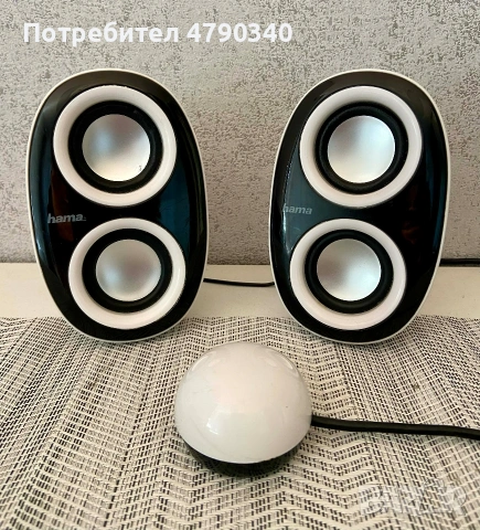 Тонколони За Компютър Hama Little White