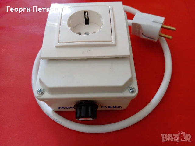 Електронен регулатор на обороти., снимка 2 - Друга електроника - 53416839