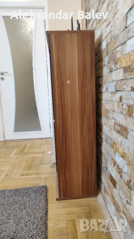 Стилна витрина / шкаф със стъклена врата – като НОВ, снимка 3 - Секции и витрини - 54171040