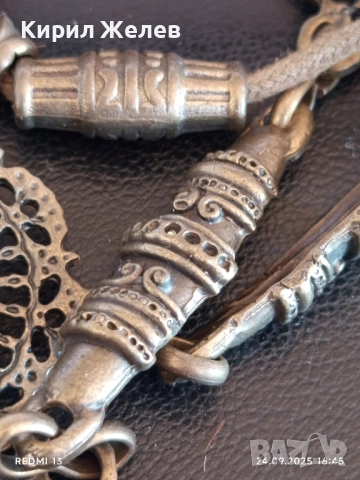 Дамски колан РЕТРО стил много красиво орнаментиран с камъни 27108, снимка 7 - Колани - 51823370