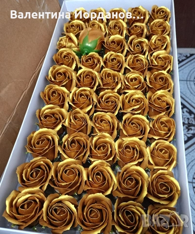 ароматни сапунени рози , снимка 5 - Изкуствени цветя - 53573381