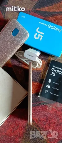 SAMSUNG GALAXY J5 Duos Golden sand-Перфектно състояние.Метал.Комплект+кейс, снимка 10 - Samsung - 48661770