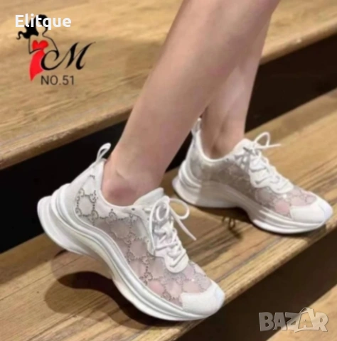 дамски маратонки Gucci , снимка 2 - Маратонки - 53576781