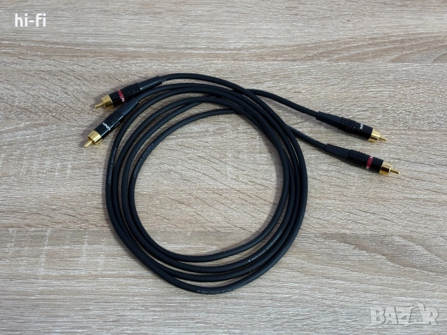 Linn Black Analogue Interconnect Cable / Аудио кабели, снимка 3 - Ресийвъри, усилватели, смесителни пултове - 53454251