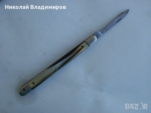 Джобно ножче ножче щъркел българско, снимка 3 - Ножове - 51630787