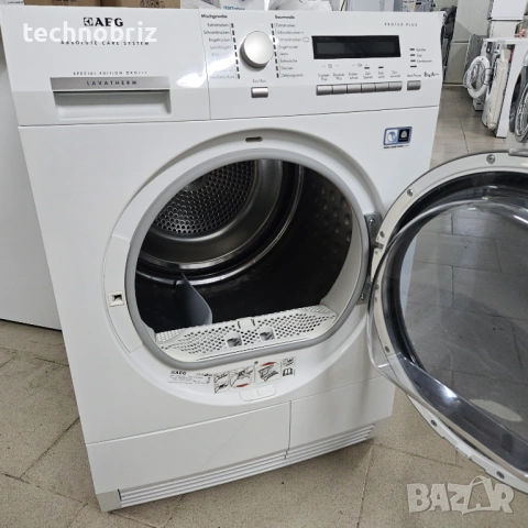 Немска инверторна сушилня AEG Protex Plus А+++ 8кг - ГАРАНЦИЯ, снимка 4 - Сушилни - 53511192