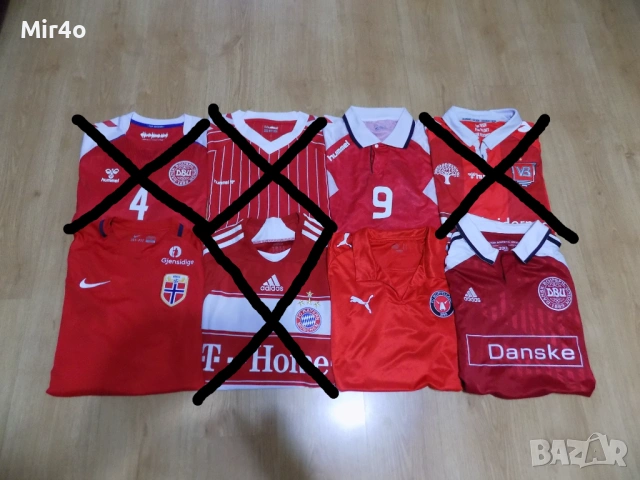 футболни тениски norge nike denmark kjaer hummel bayern munich adidas fc midtjylland vejle boldklub 
