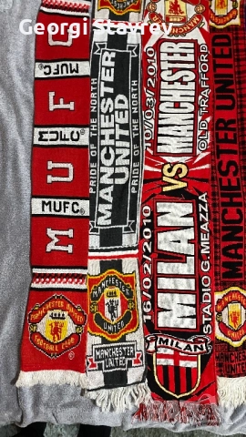 Манчестър Юнайтед шалове!!!, снимка 6 - Фен артикули - 52662933