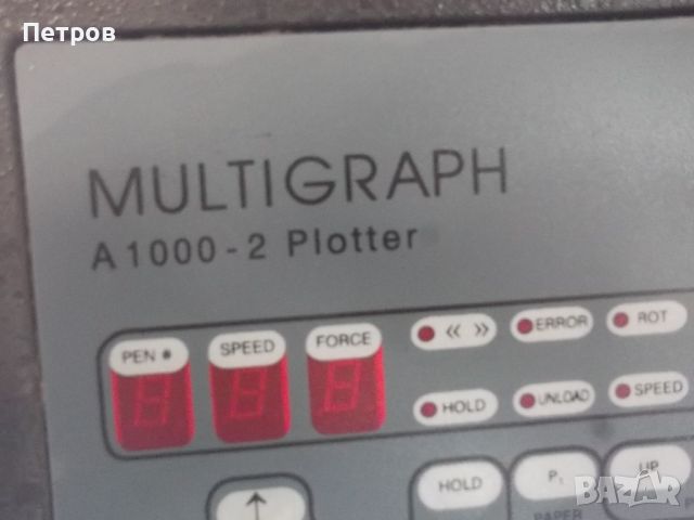 режещ плотер  multigraph a 1000 - 2 plotter, снимка 9 - Други машини и части - 46084913