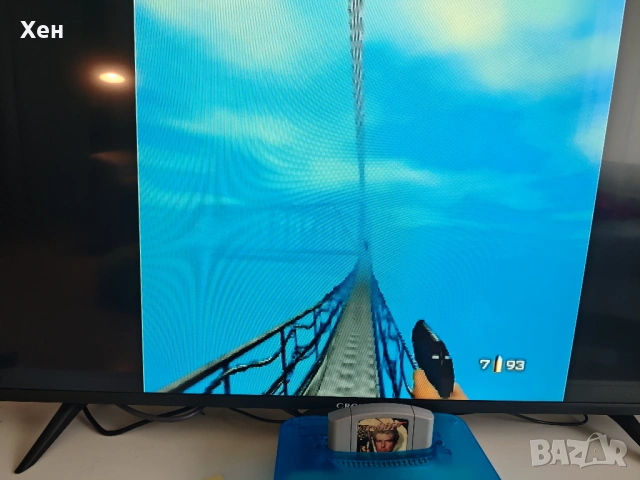 Nintendo 64 + 2 игри, снимка 3 - Nintendo конзоли - 53808492