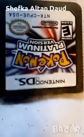 Nintendo DS Pokemon Platinum NTR-CPUE-USA, снимка 5 - Друга електроника - 51639502
