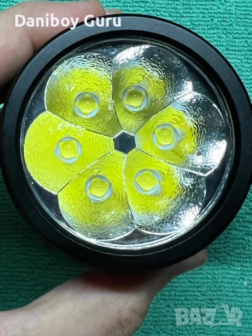 Фенерче за гмуркане Wurkkos DL06 Max 15000 лумена, 100° ъгъл на лъча, 6 LED диода, водоустойчиво, снимка 9 - Екипировка - 50965675