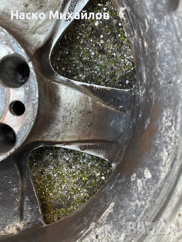 Джанти 16 цола с гуми от  Мерцедес W 211, снимка 4 - Гуми и джанти - 53712528