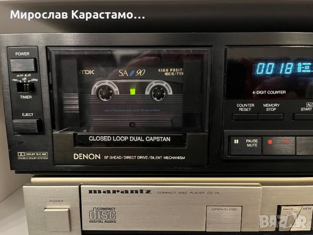 Denon DR-M44 топ модел!, снимка 2 - Декове - 46243767