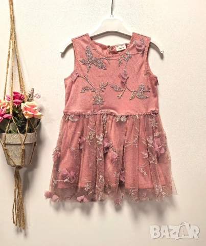5 бр страхотни рокли за момичета в размер 92 см, снимка 5 - Бебешки рокли - 52456172